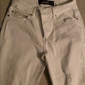 White jeans
